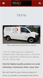 Mobile Screenshot of ndcprovaleting.co.uk